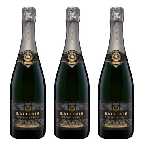 Balfour Leslies Reserve Brut English Sparkling 75cl Treble Prosecco Set